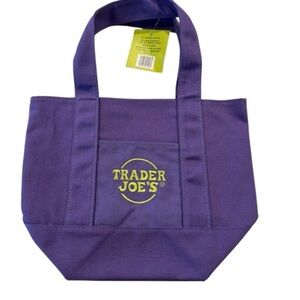 Trader Joe’s Mini Purple Tote Bag